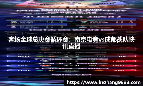 客场全球总决赛循环赛：南京电竞vs成都战队快讯直播